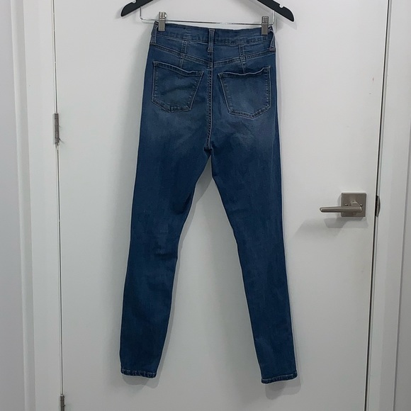 2/$50 Fashion Nova High-Waisted Ripped Skinny Jeans - Picture 2 of 6